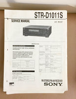 Sony STR-D1011S Receiver  Service Manual *Original*
