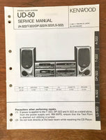 Kenwood UD-50 STEREO SYSTEM  Service Manual *Original*