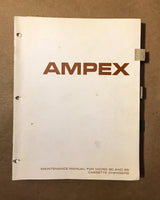 Ampex Micro 90 95 Cassette  Service Manual *Original*