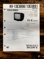 Sony KV-13EXR90 KV-13EXR91 TV  Service Manual *Original*