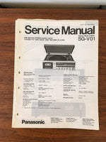 Panasonic SG-V01 Stereo Service Manual *Original*