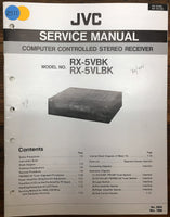 JVC RX-5 Receiver  Service Manual *Original*