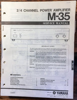 Yamaha M-35 Amplifier  Service Manual *Original*