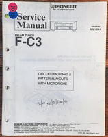 Pioneer F-C3 Tuner  Service Manual *Original*