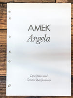 Amek Angela Mixer Description & Specs  *Original*