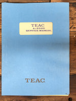 Teac A-2020 Reel to Reel  Service Manual *Original*