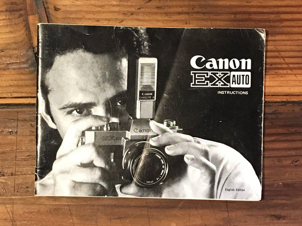 Canon EX Auto  SLR Camera Owners / Operating Manual *Original*