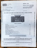 Magnavox Philco Sylvania MX1415 EC4015 EC4016 EC4017 Stereo  Service Manual Orig