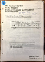 Harman Kardon HK330Vi HK 330Vi Stereo Service Manual *Original*