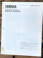 Yamaha YM-275S TV Monitor Service Manual *Original*