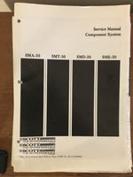 Scott SMA-30 SMT-30 SMD-30 SME-30 STEREO  Service Manual *Original*