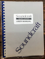 Soundcraft SAC200  Audio Mixer  User Manual *Original*