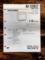 Sony KV-13TR27 TV  Service Manual *Original*