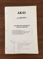 Akai AT-A2 AT-A2L TUNER Service Manual *Original*