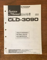 Sony CLD-3090 CD CDV LD Player  Service Manual *Original*
