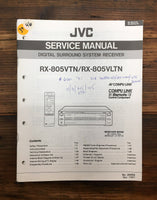 JVC RX-805 VTN VLTN Receiver  Service Manual *Original*