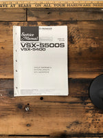 Pioneer VSX-5500S VSX-5400 Receiver Service Manual *Original*