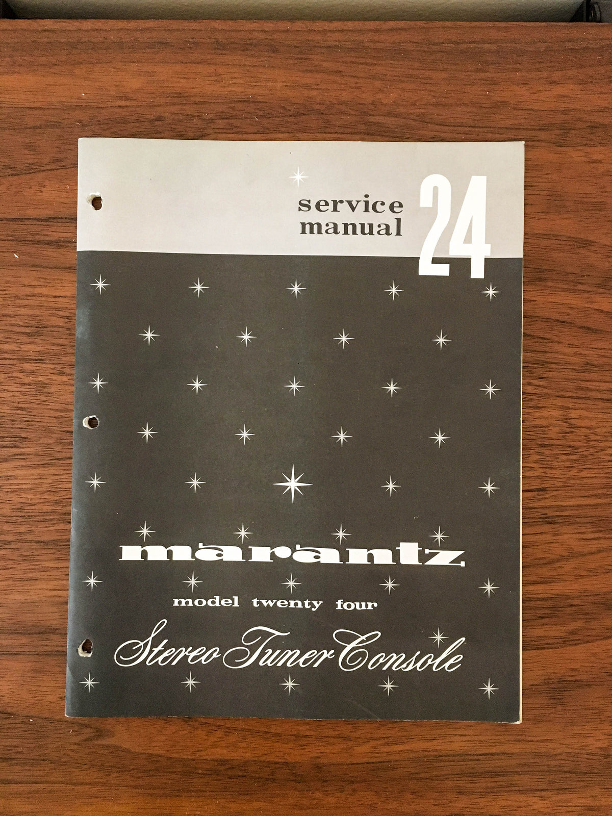 Marantz Model 24 Tuner Service Manual *Original*
