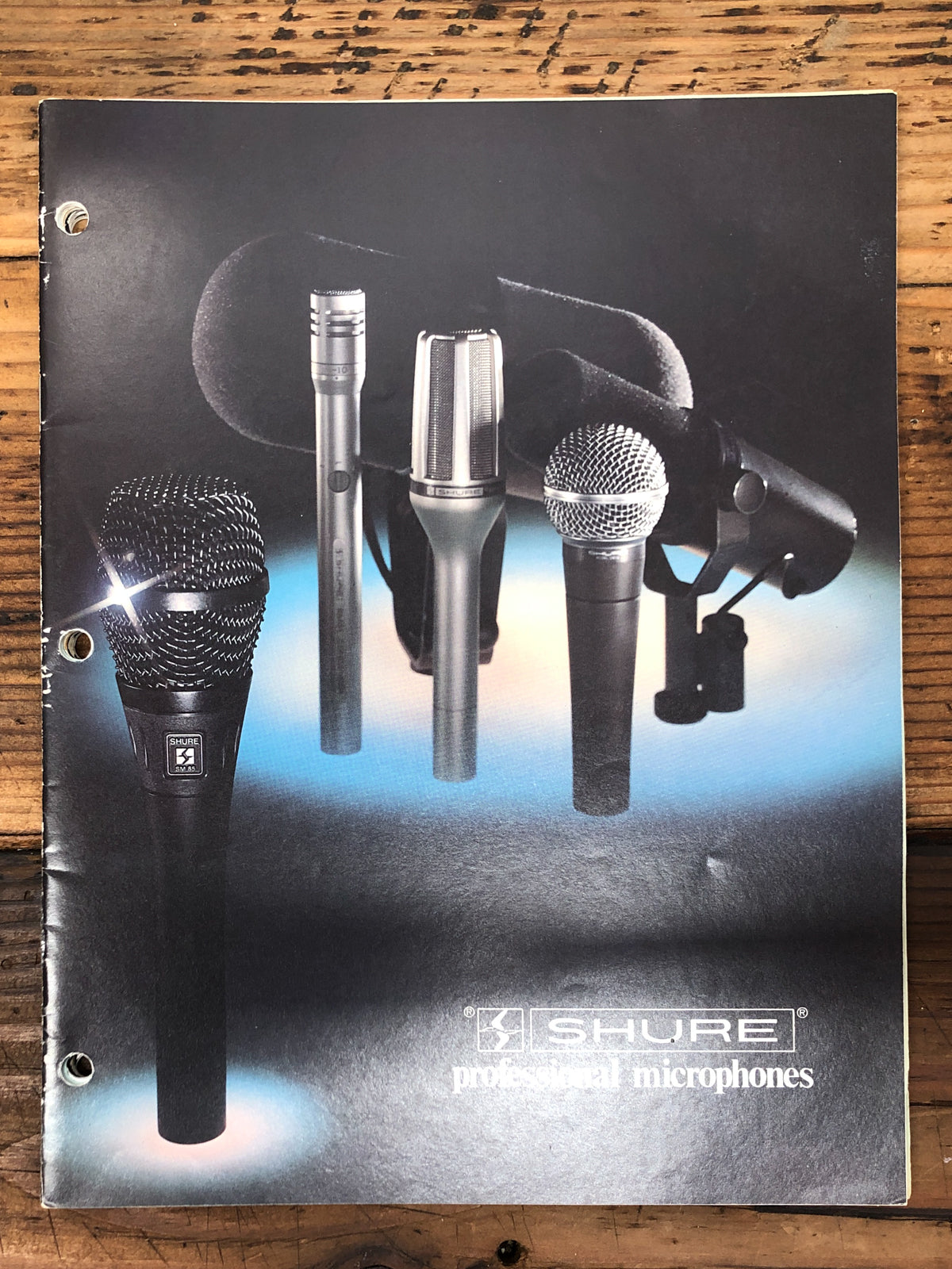 Shure  Professional Microphones SM77 SM78 SM60 ++  16 pg Dealer Catalog *Orig*