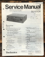 Technics SU-V10X Amplifier  Service Manual *Original*