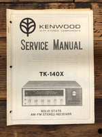 Kenwood TK-140X Receiver  Service Manual *Original*