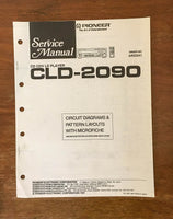 Sony CLD-2090 CD CDV LD Player  Service Manual *Original*