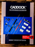Caddock Film Resistors General Catalog  1994 35 pg Dealer Catalog *Orig*