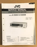 JVC A-K300 A-K300B Amplifier  Service Manual *Original*