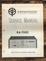 Kenwood KA-7002 Amplifier  Service Manual *Original*