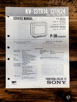 Sony KV-13TR14 KV-13TR24 TV  Service Manual *Original*