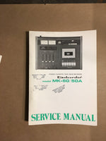 Dokorder MK-50 MK-50A Cassette Service Manual *Original*