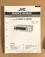 JVC A-X400 A-X400B Amplifier  Service Manual *Original*