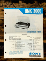 Sony HMK-3000 Stereo  Service Manual *Original* #2