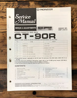 Pioneer CT-90R Cassette Service Manual *Original*