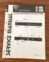 Kenwood KT-880 KT-880L TUNER Service Manual *Original*