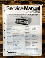 Panasonic CR-B5959EU Car Stereo  Service Manual *Original*