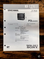 Sony KV-13TR11 TV  Service Manual *Original*