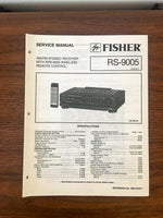 Fisher RS-9005 Receiver Service Manual *Original*