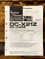 Pioneer DC-X21Z DC-X20Z Stereo  Service Manual *Original* #2