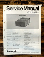 Panasonic CJ-155ZEU Car Stereo  Service Manual *Original*