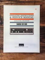 Sansui  QR-500 Receiver Service Manual *Original*