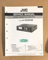 JVC A-X500 VB Amplifier  Service Manual *Original*