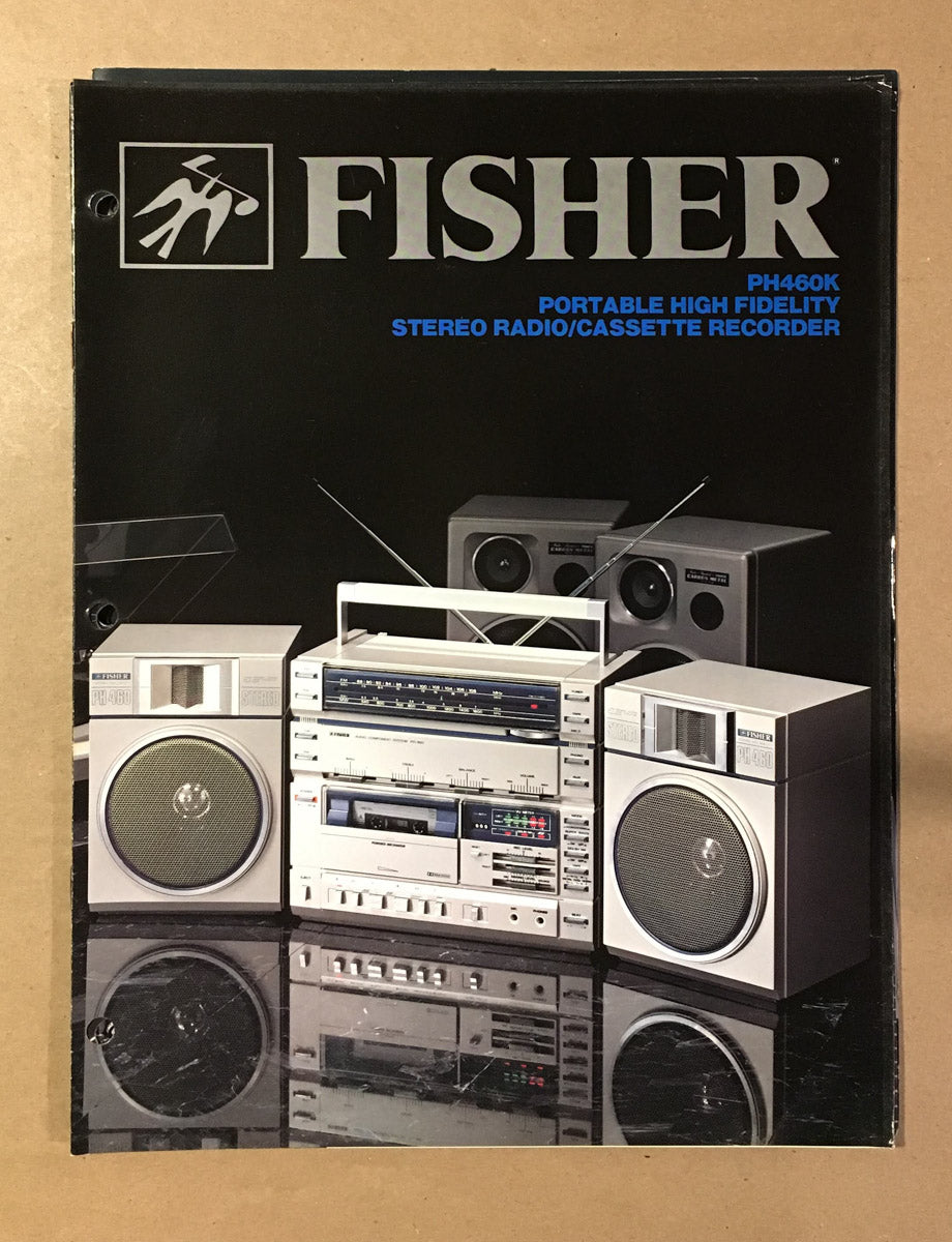 Fisher 1981 System 3500 Brochure CA-250 FM-350   *Orig*