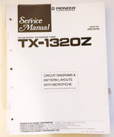 Pioneer TX-1320Z Tuner Service Manual *Original*