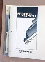 Sherwood S-2640CP S-2640CP Cassette Receiver  Service Manual *Original*