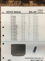 Sony KV-20M42 -20S43 -21ME42 -21SE82 TV  Service Manual *Original*
