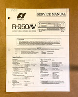 Sansui  R-950AV 950 AV Receiver Service Manual *Original*