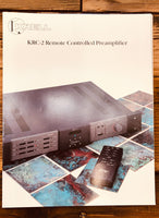 Krell KRC-2 Preamplifier 3 pg Dealer Brochure  *Original*