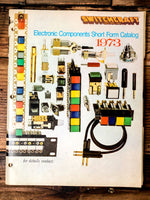 Switchcraft 1973 Electronic Components 44 pg Dealer Catalog *Orig*