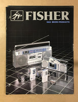 Fisher 1981 ICS 529 Brochure MC-530 MS-115B   *Orig*